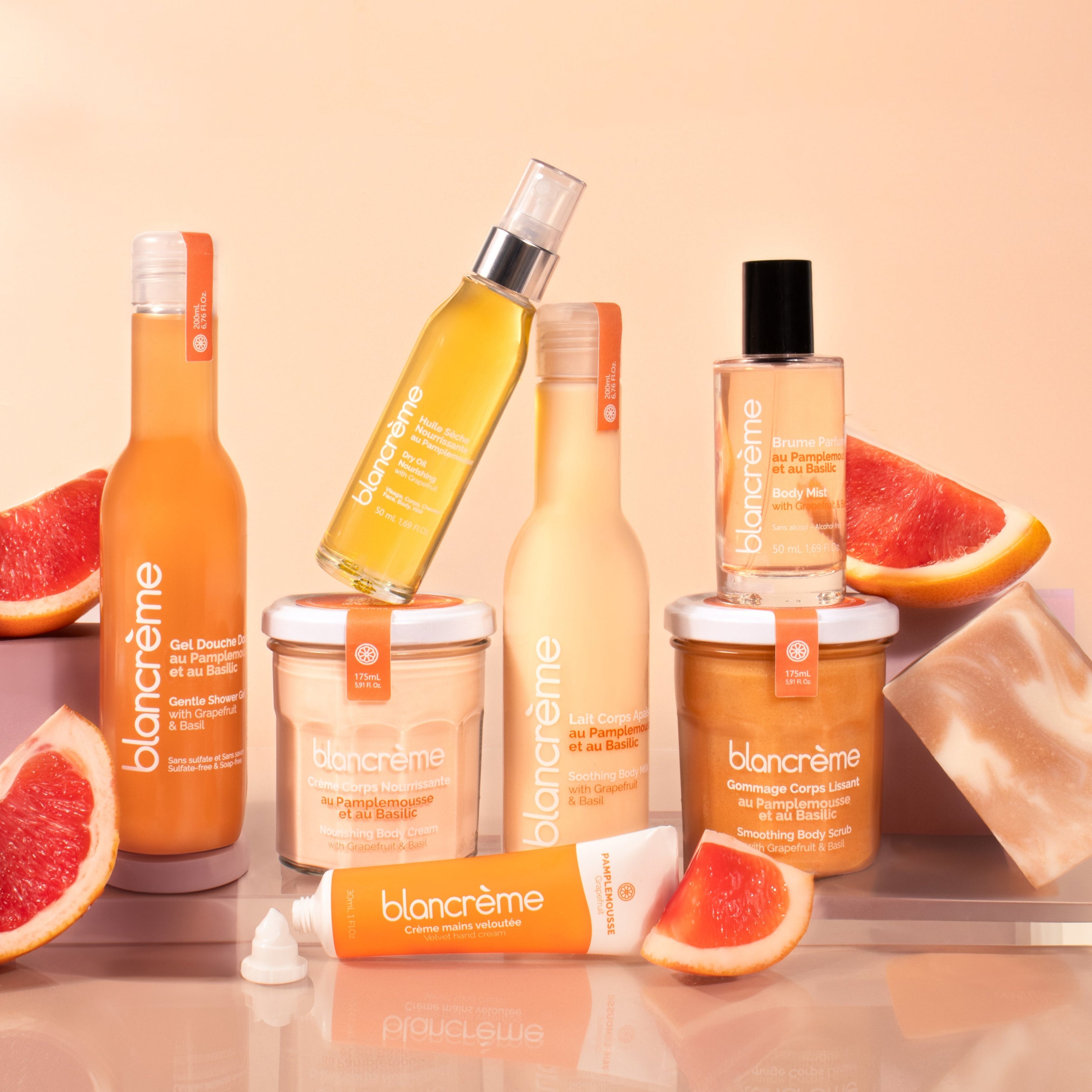 🍊 Pamplemousse & Basilic