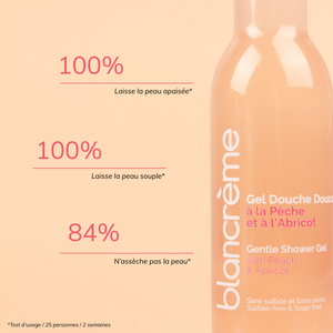 Gel douche douceur - Pêche & Abricot