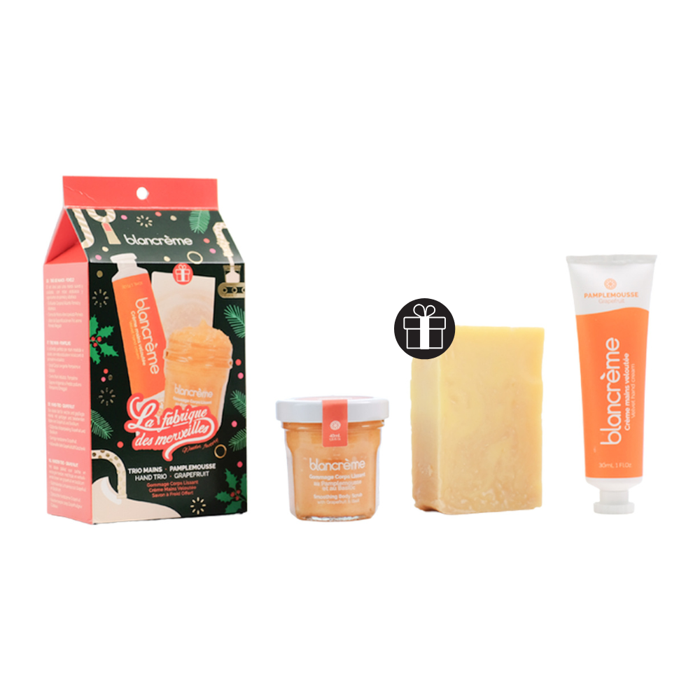 Trio mains - Pamplemousse