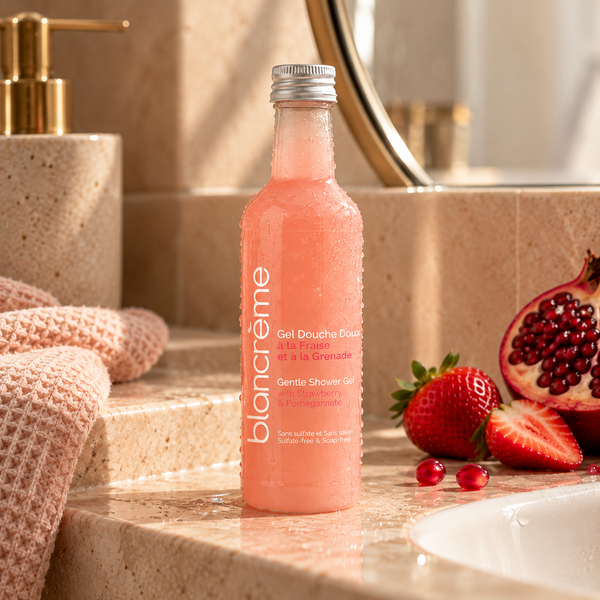 TRAVEL SIZE Strawberry & Pomegranate Shower Gel