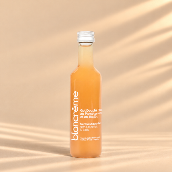 TRAVEL SIZE Grapefruit & Basil Shower Gel