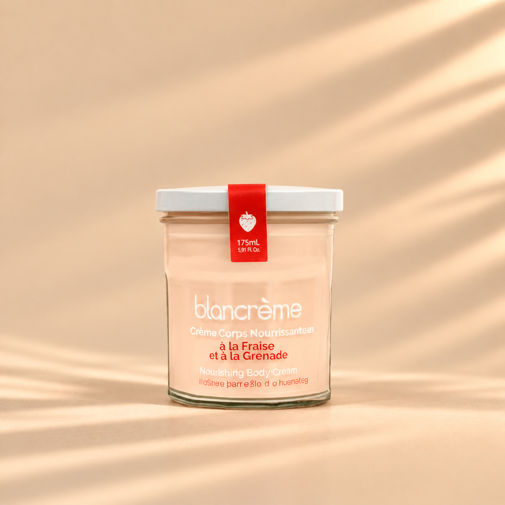 Crème corps nourrissante - Fraise & Grenade