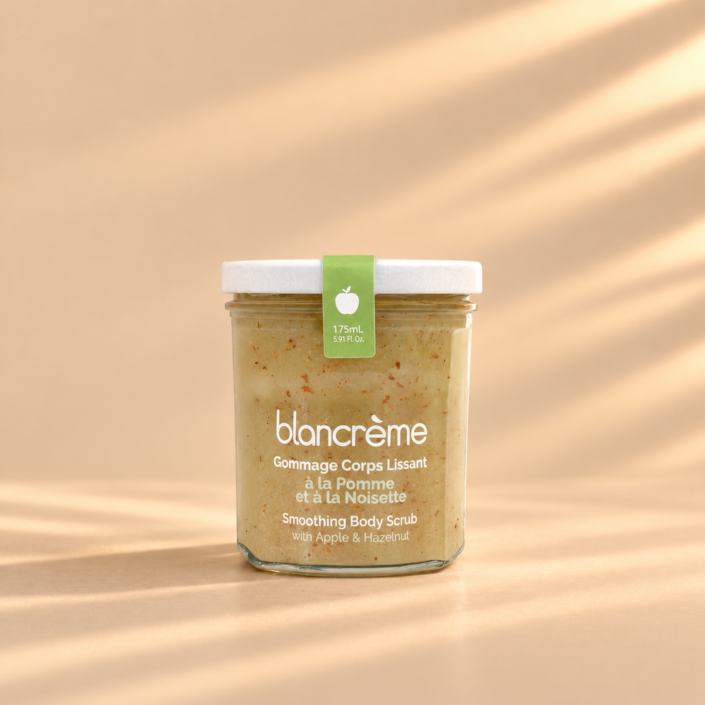 Gommage corps lissant - Pomme & Noisette