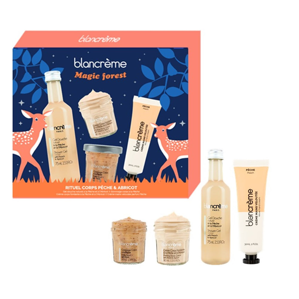Rituel Corps Pêche Abricot - Collection Magic Forest