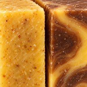 Cracker de 4 mini savons artisanaux Vanille & Miel