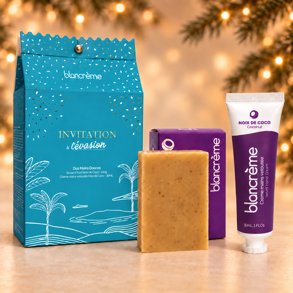 Duo Mains Douces Noix de Coco – Coffret de Noël