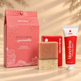 Duo Mains Fraise – Coffret de Noël