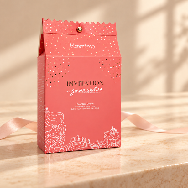 Duo Mains Fraise – Coffret de Noël