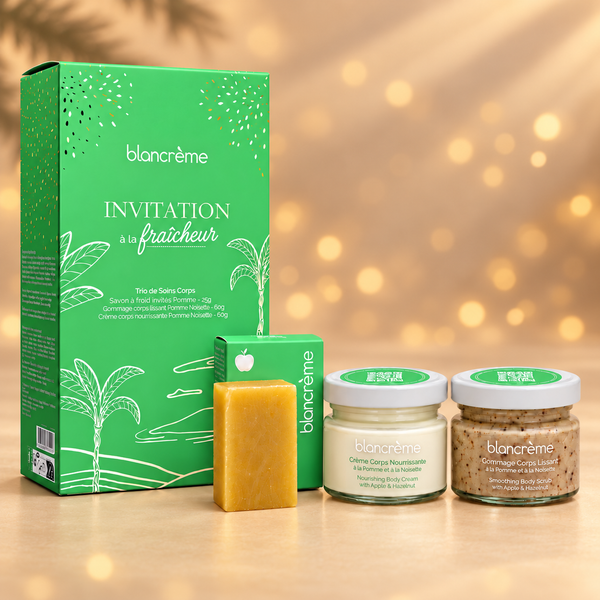 Trio Corps Pomme & Noisette – Coffret de Noël