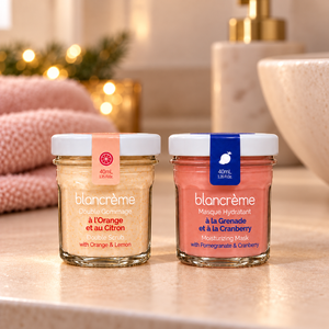 Duo Visage Éclat Orange, Citron, Grenade & Cranberry – Coffret de Noël