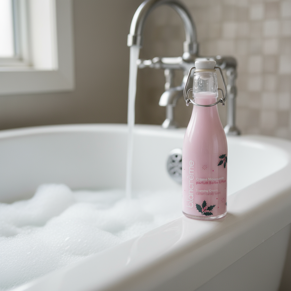 Crème Moussante - Rose