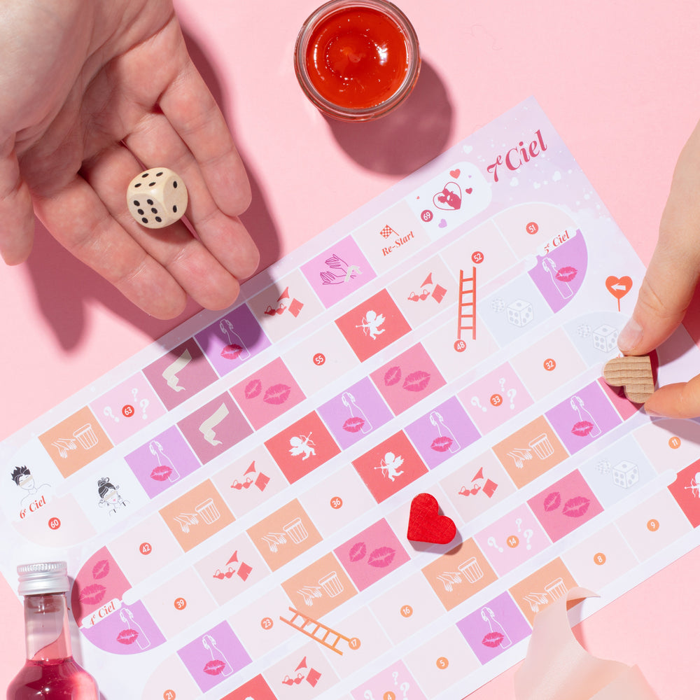 Jeu de massages Friandise à la Barbe à papa et à la Fraise