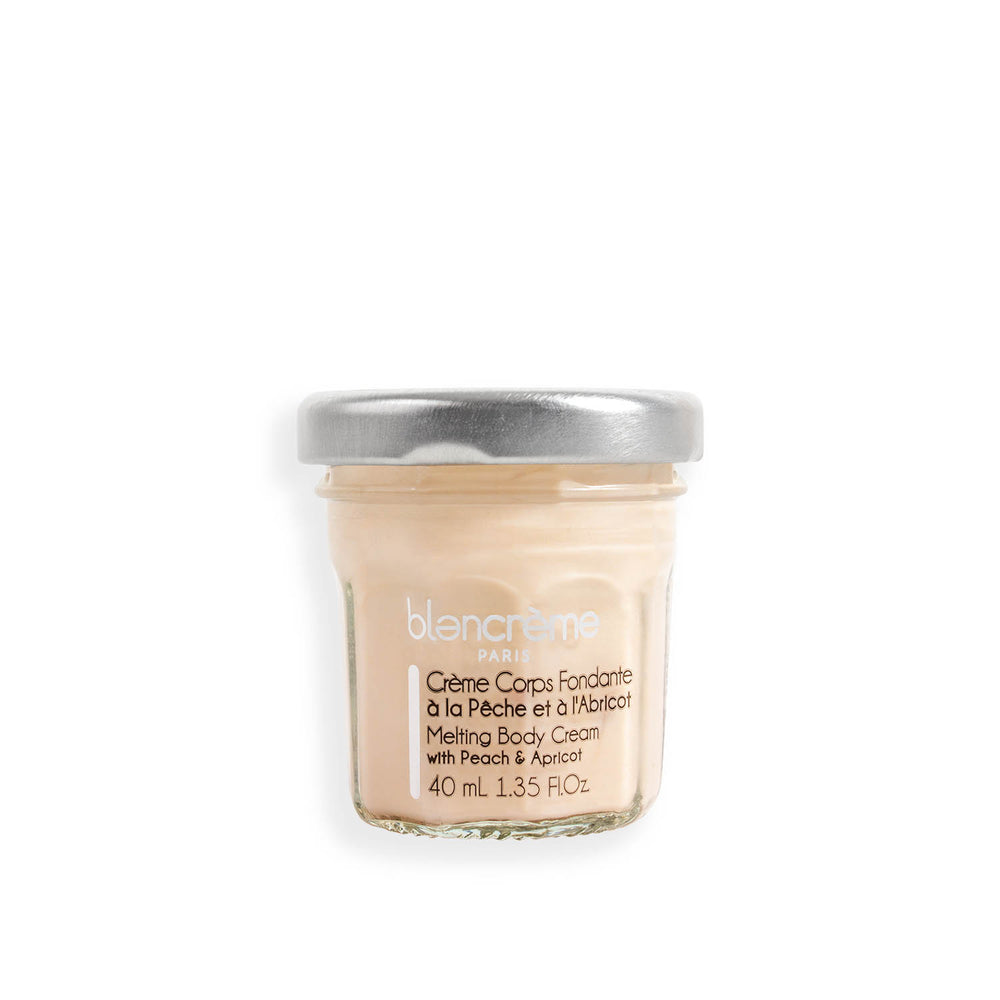 FORMAT VOYAGE Crème corps fondante nacrée Pêche & abricot