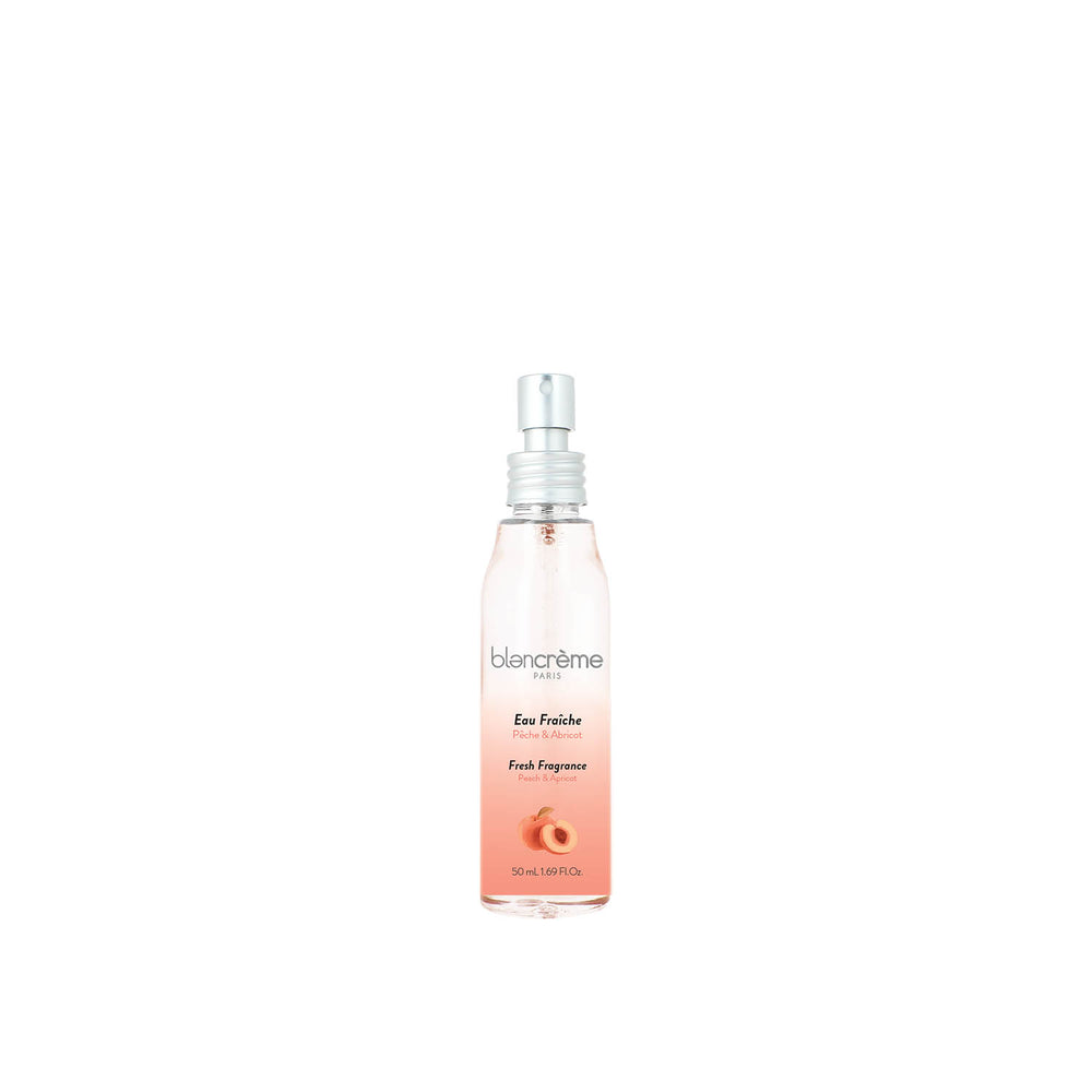 Fresh peach & apricot water