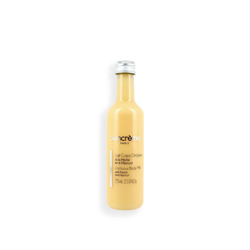 FORMAT VOYAGE Lait corps onctueux Pêche & abricot