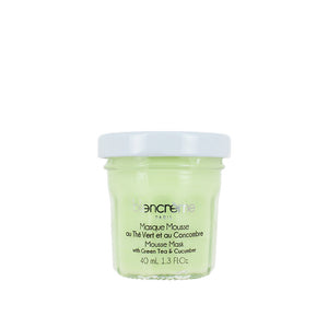 Masque visage mousse Thé vert & Concombre