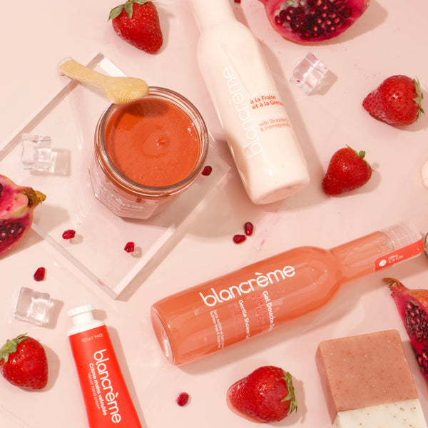 Lait corps apaisant - Fraise & Grenade