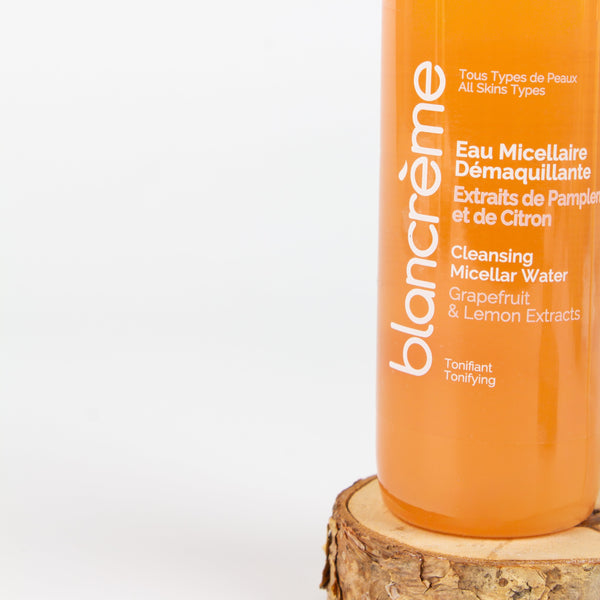 Eau micellaire démaquillante au Pamplemousse & Citron