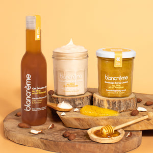 Gommage corps lissant - Miel & Amande