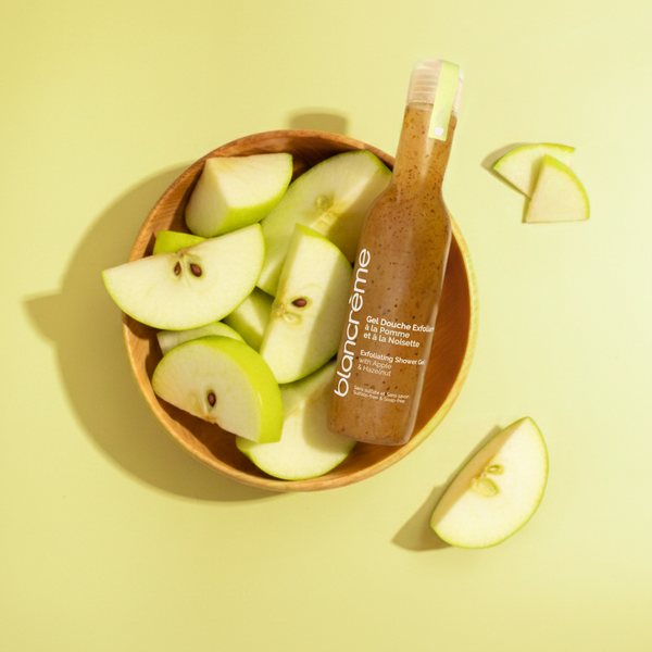 Exfoliating shower gel - Apple & Hazelnut