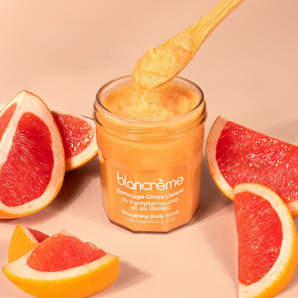 Gommage corps lissant - Pamplemousse & Basilic