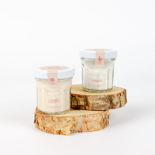 Orange & lemon exfoliating sorbet