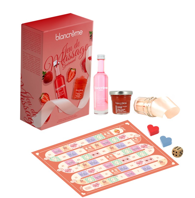 Jeu de Massages Friandise – Romantique & Gourmand