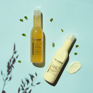 Duo corps gel douche et lait corps au thé vert et à la verveine