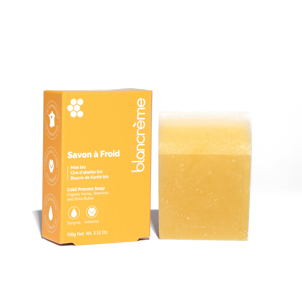 Savon solide surgras Miel – Saponification à froid