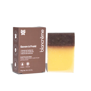 Savon solide surgras - Vanille – Saponification à froid