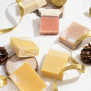 Trio savons pour le corps - Pomme, Miel & Pêche