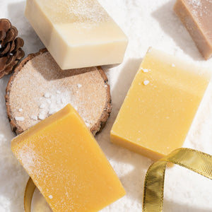 Trio savons pour le corps - Pomme, Miel & Pêche