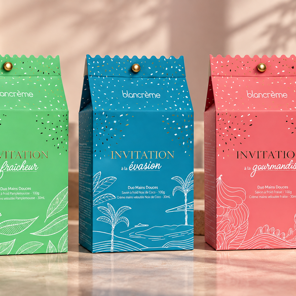 Duo Mains Douces Noix de Coco – Coffret de Noël
