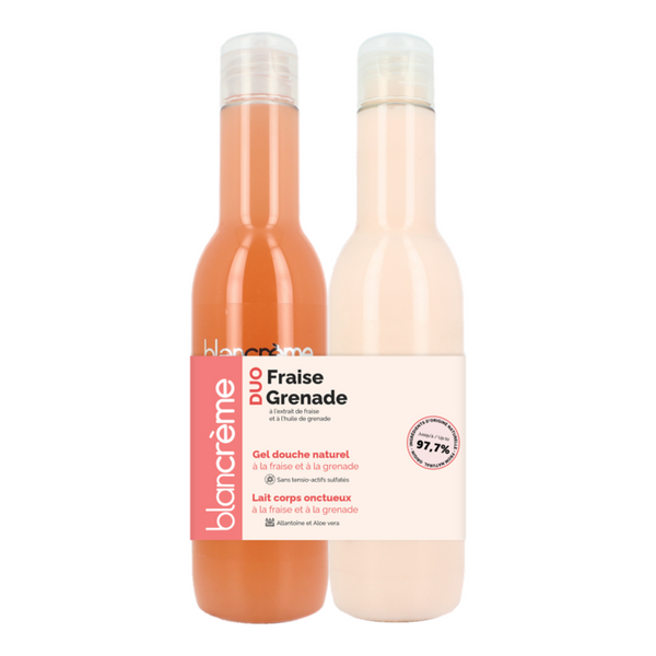 Duo Douceur Corps Fraise Grenade