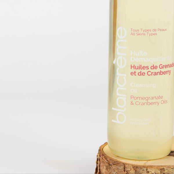 Huile démaquillante Grenade & cranberry