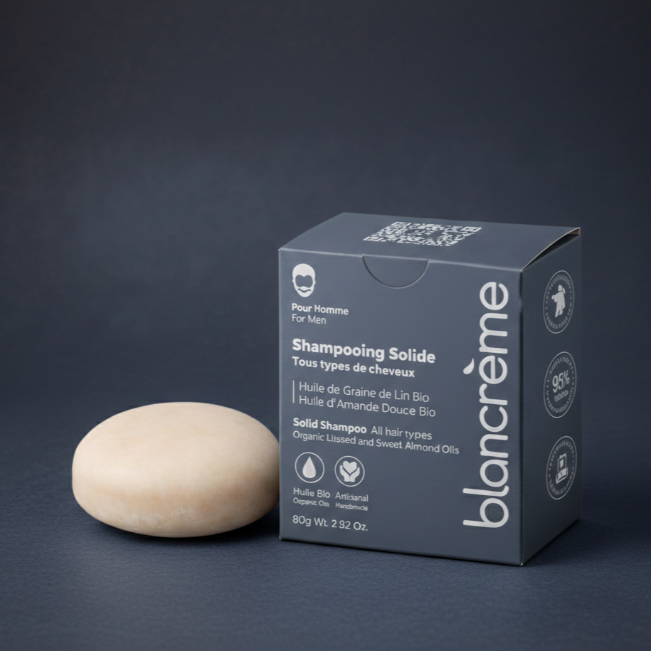 Shampooing Solide Naturel - Homme