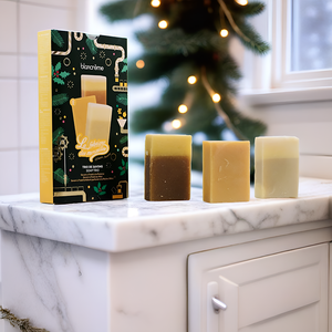 Trio savons pour le corps - Pomme, Miel & Pêche