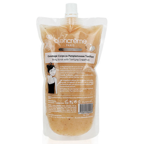 Smoothing body scrub - Grapefruit & Basil